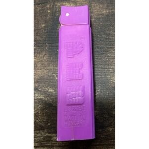 Footless Pez-Vintage Purple Lighter PEZ Dispenser "NO FEET" Made in Hungary!!